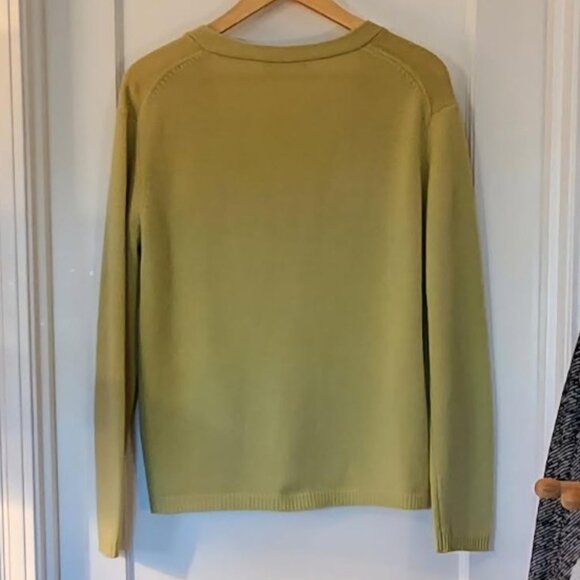 John Patrick pale green cardigan, "as is" - Picture 2 of 8